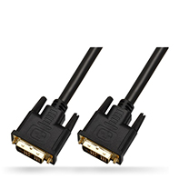 DV 003 Single link DVI cable 18+5 MALE TO DVI 18+5 MALE.