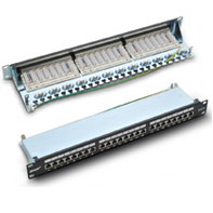 P199-24 CAT 6 shielded  patch panel