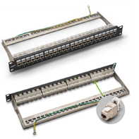 P199-24-1 CAT 6 shielded  patch panel