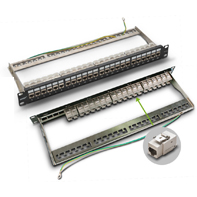 P200-24-1 CAT 6A shielded  patch panel